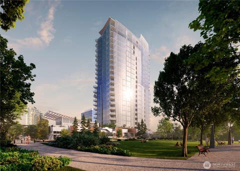 Photo of 215 Bellevue Way WAY NE #1209, Bellevue, WA 98004 (MLS # 2546532)
