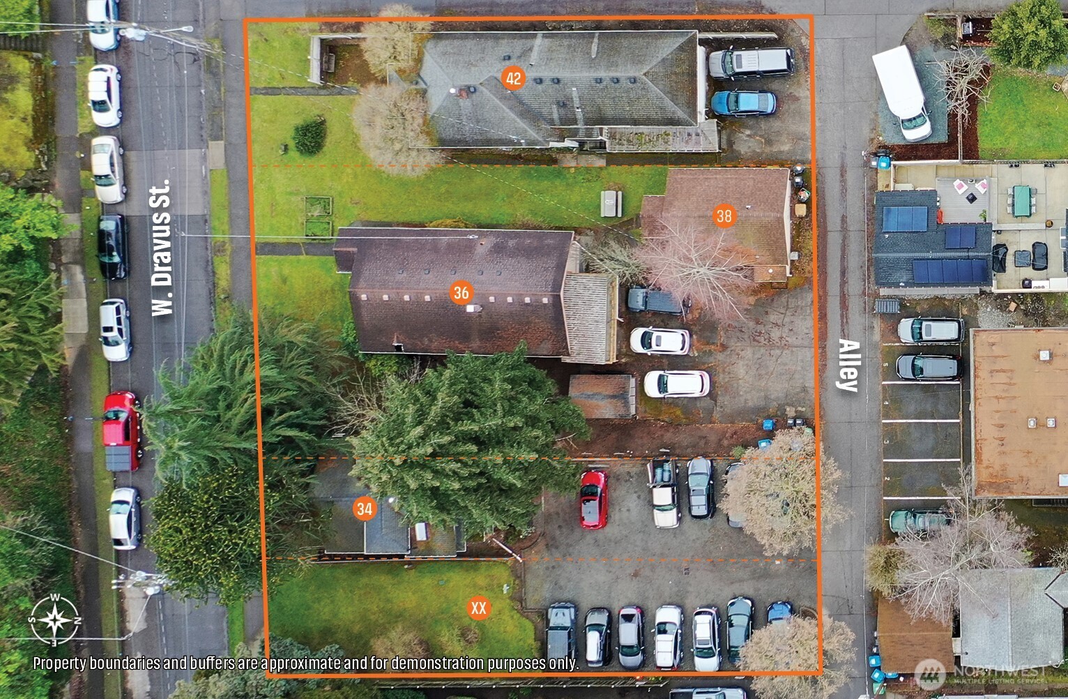 34 36, 38, 42 W Dravus Street