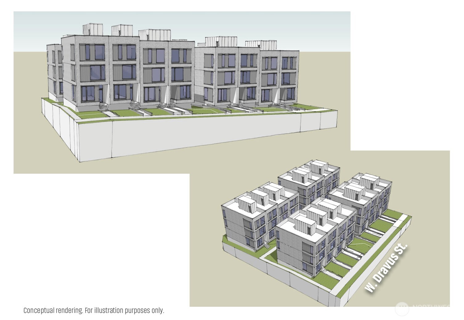 34 36, 38, 42 W Dravus Street