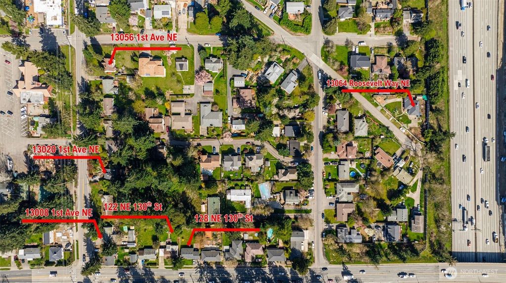 Photo of 0 NE 130th St Light Rail Assemblage, Seattle, WA 98125 (MLS # 2330951)