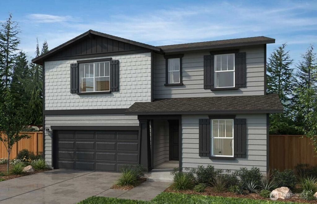 Photo of 705 Teetor Circle NW Cir #Lot 27, Orting, WA 98360 (MLS # 2482703)