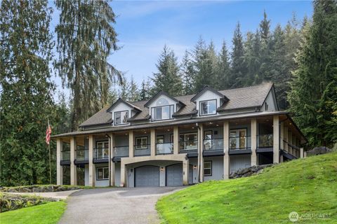 Photo of 24132 S Lake Roesiger Road, Snohomish, WA 98290 (MLS # 2442773)
