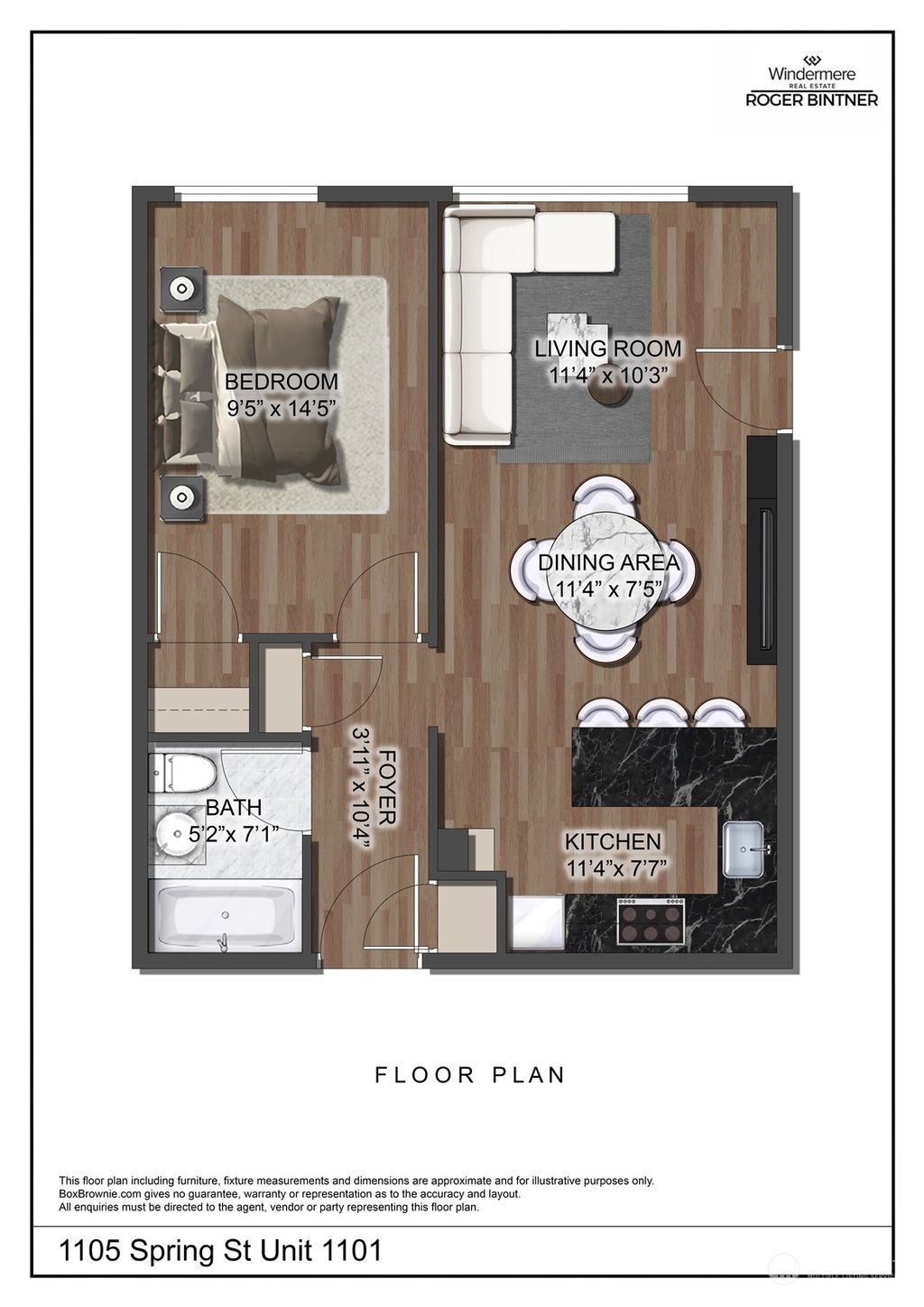 Photo of 1105 Spring Street #1101, Seattle, WA 98104 (MLS # 2180213)