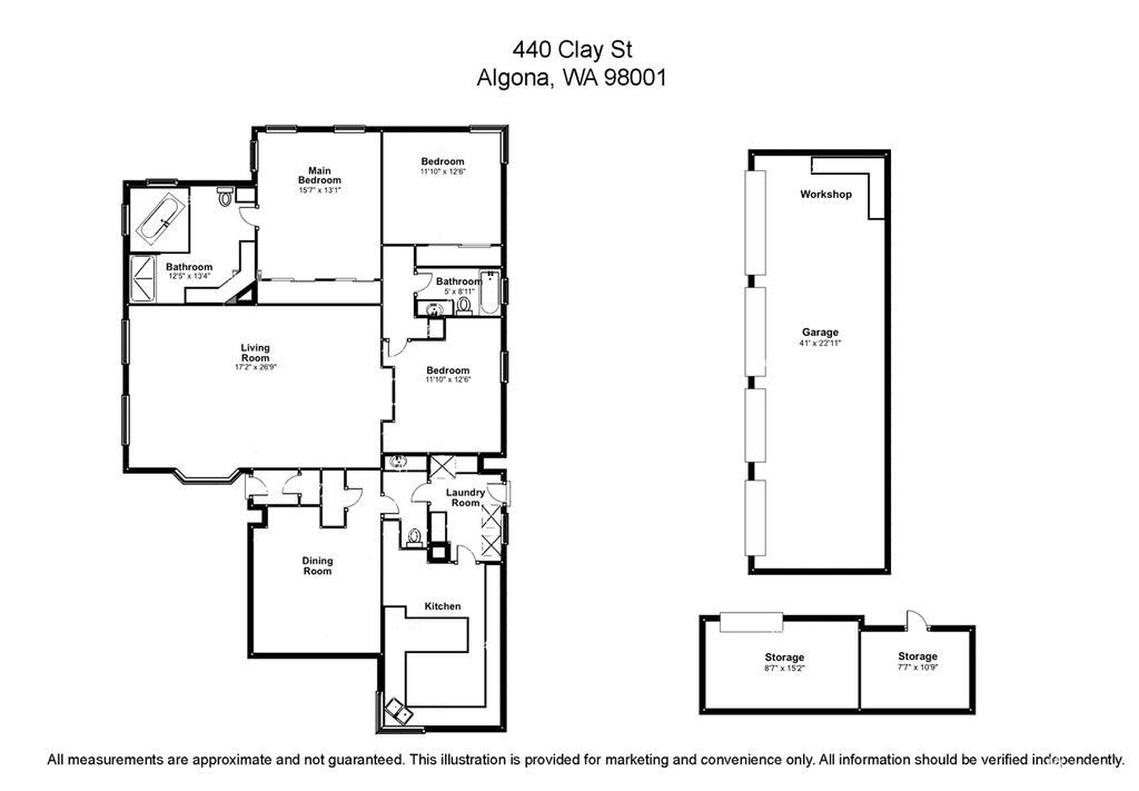 Photo of 440 Clay Street, Algona, WA 98001 (MLS # 1990660)