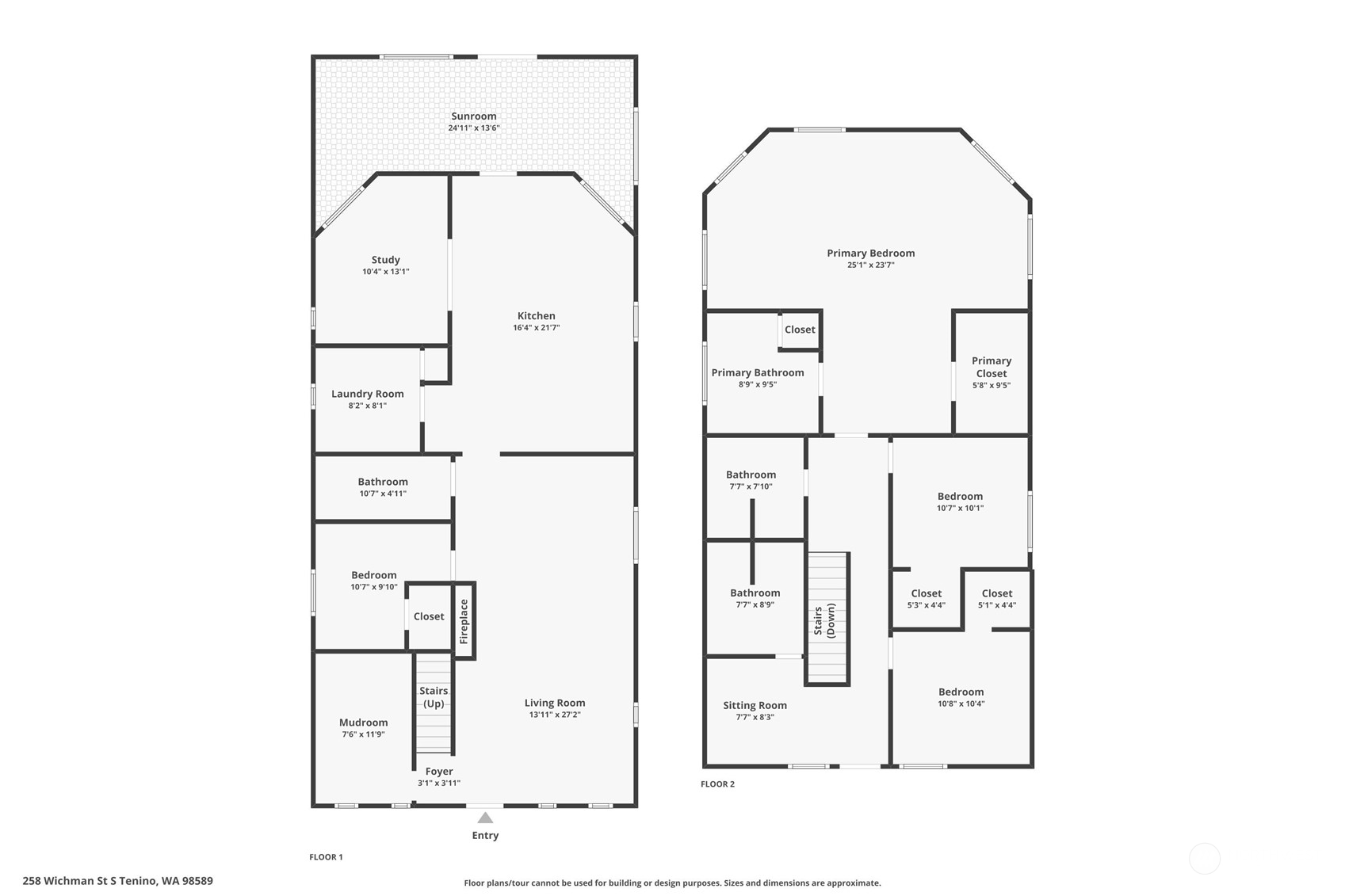 Tenino, Washington 98589, United States, 4 Bedrooms Bedrooms, ,4 BathroomsBathrooms,Residential,Active,25309