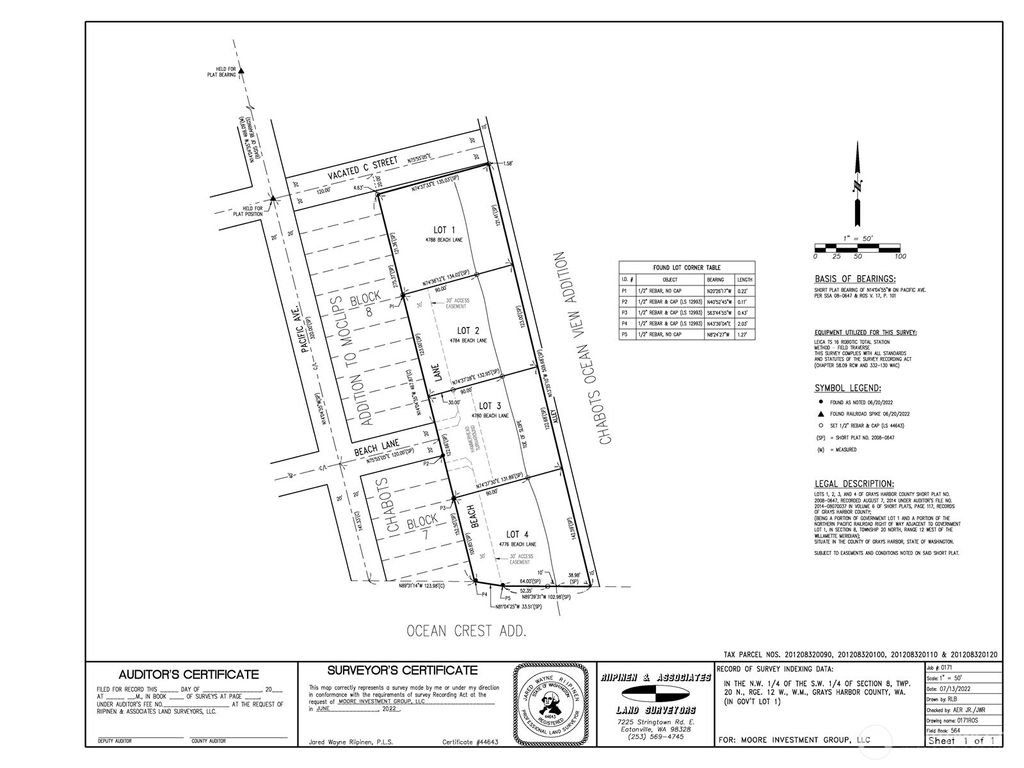 Photo of 4788 Beach Lane, Moclips, WA 98562 (MLS # 2509867)
