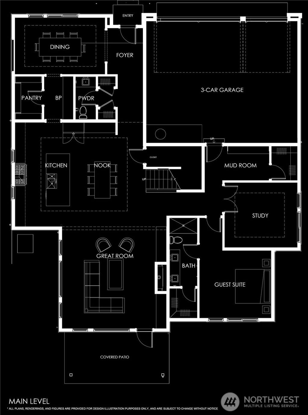 Photo of 14224 SE Eastgate Drive, Bellevue, WA 98006 (MLS # 2369536)