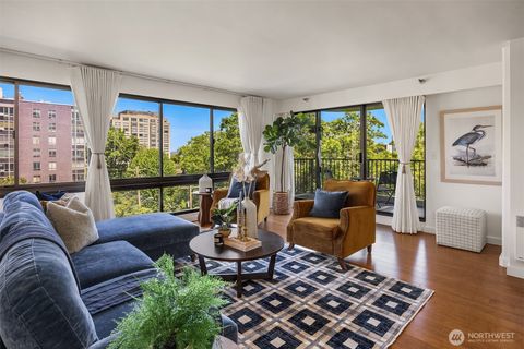 Photo of 1120 Spring Street #602, Seattle, WA 98104 (MLS # 2546023)