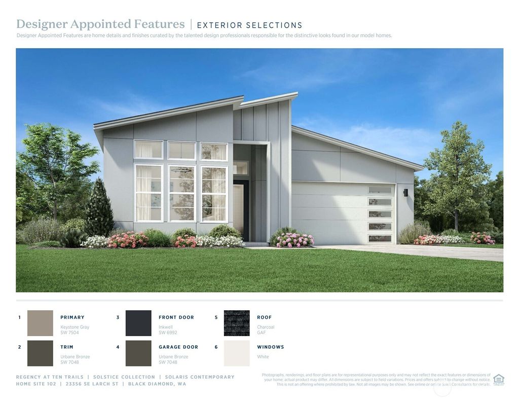 Photo of 22356 Site 102 SE Larch Street, Black Diamond, WA 98010 (MLS # 2349397)