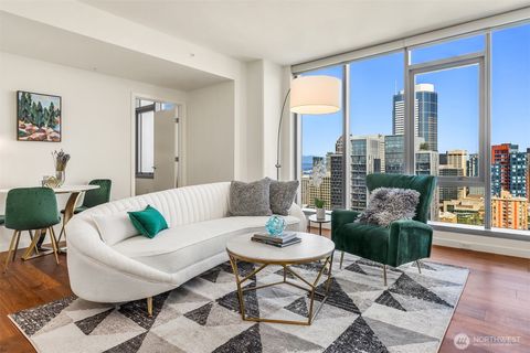 Photo of 800 Columbia Street #2505, Seattle, WA 98104 (MLS # 2464537)