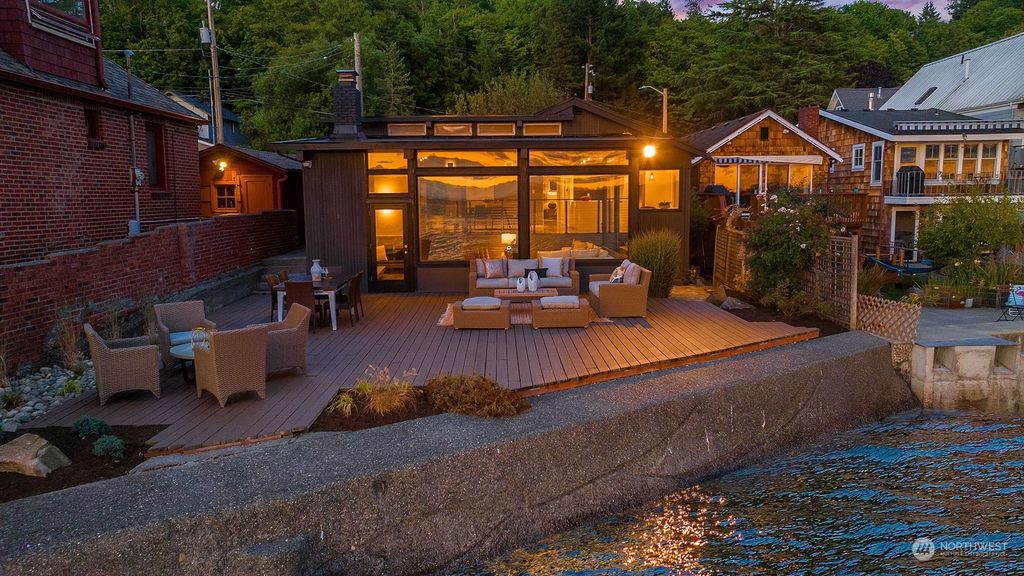 Photo of 5427 Beach Drive SW, Seattle, WA 98136 (MLS # 2159196)