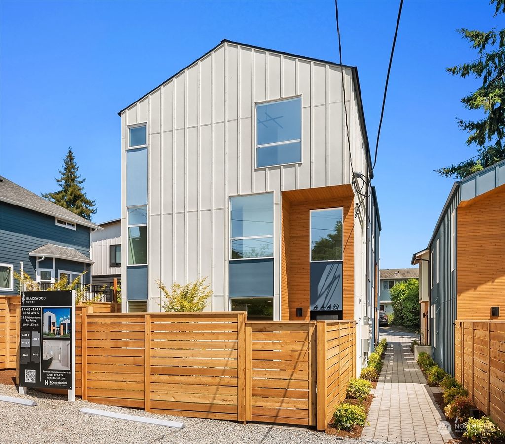 Photo of 4442 33rd Avenue S #B, Seattle, WA 98118 (MLS # 2192404)