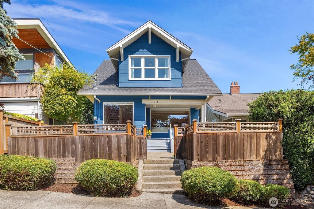Photo of 316 N 77th St St, Seattle, WA 98103 (MLS # 2417798)