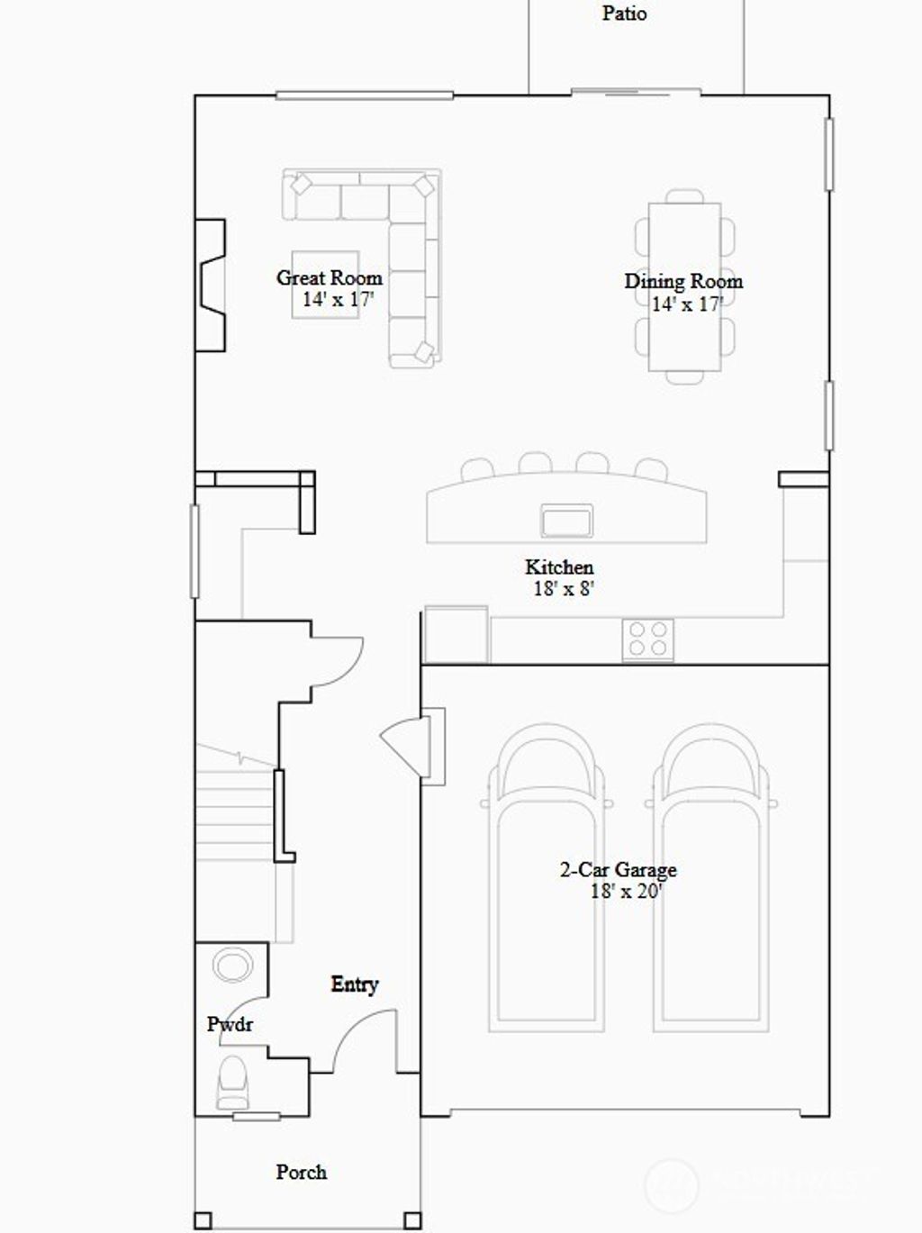 Photo of 12207 9th pl se Pl, Lake Stevens, WA 98258 (MLS # 2517149)