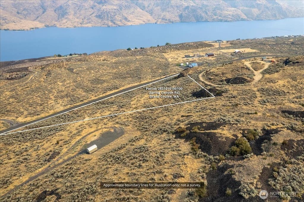 Photo of 0 Spring Canyon Road, Grand Coulee, WA 99133 (MLS # 2564247)