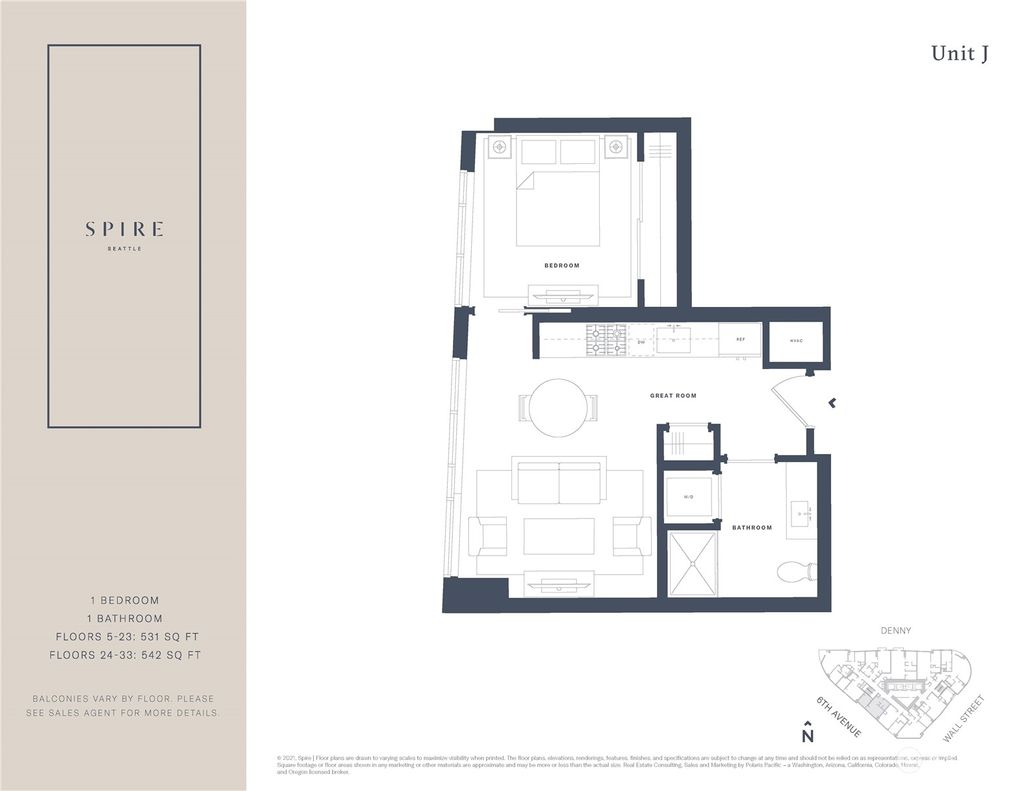 Photo of 2510 6th Avenue #1606, Seattle, WA 98121 (MLS # 2132055)