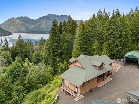Photo of 5786 N Lake Cushman Road, Hoodsport, WA 98548 (MLS # 2541900)