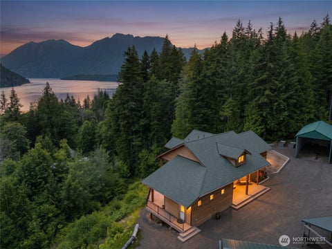 Photo of 5786 N Lake Cushman Road, Hoodsport, WA 98548 (MLS # 2541900)