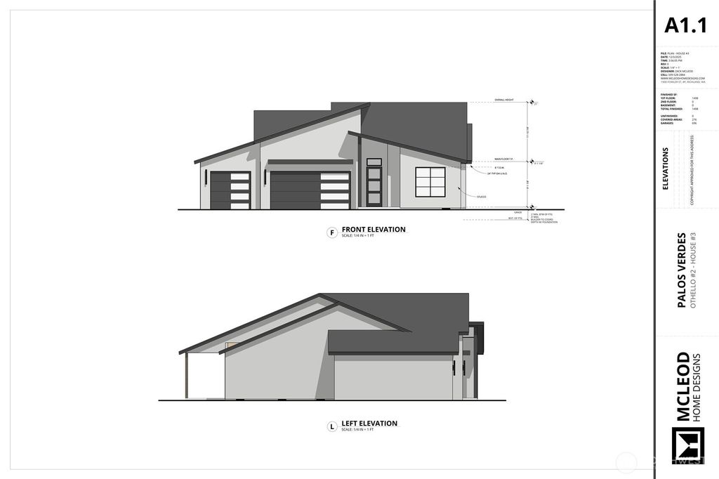 Photo of 1171 E Mt Hood Street, Othello, WA 99344 (MLS # 2481101)