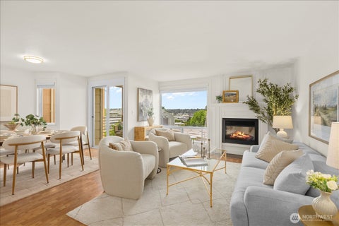 Photo of 3700 W 25th Place #201, Seattle, WA 98199 (MLS # 2552199)