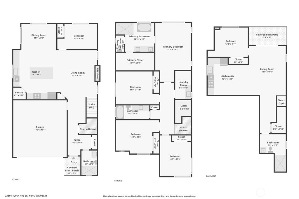 Photo of 23801 100th Avenue SE, Kent, WA 98031 (MLS # 2487480)