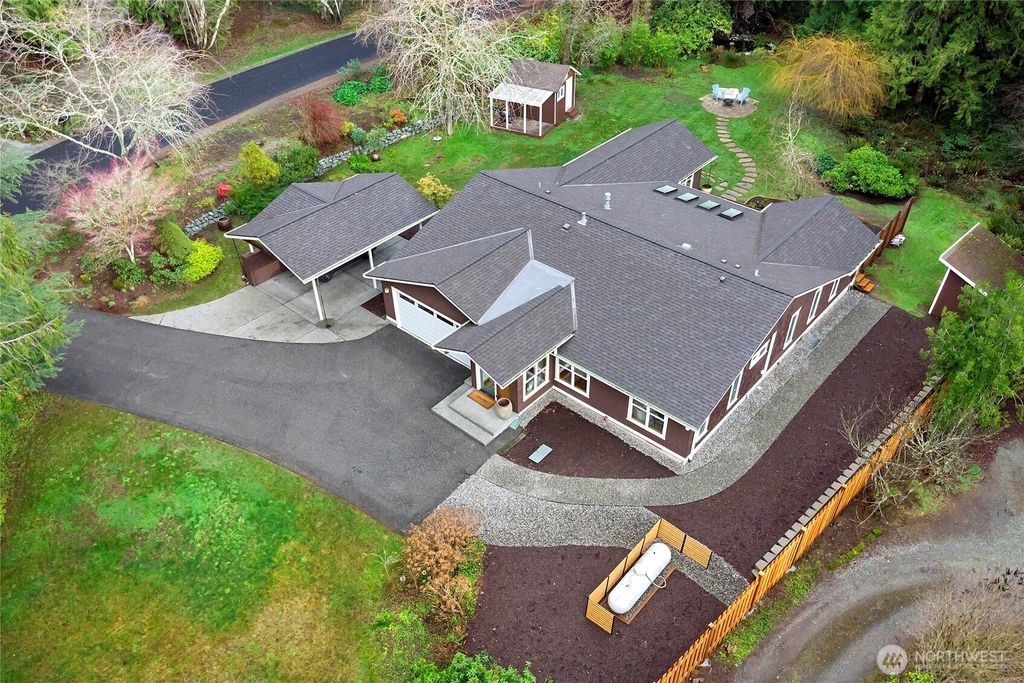 Photo of 6133 NE Lariat Loop, Bainbridge Island, WA 98110 (MLS # 2465167)