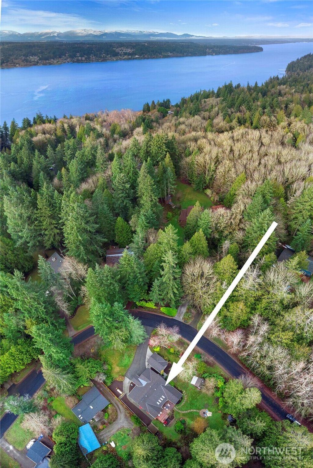 Photo of 6133 NE Lariat Loop, Bainbridge Island, WA 98110 (MLS # 2465167)