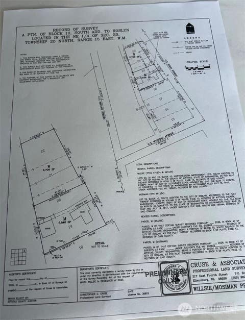 Photo of 1 xxx S 1st Street, Roslyn, WA 98941 (MLS # 2562028)