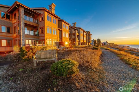 Photo of 9535 Semiahmoo Parkway #B202, Blaine, WA 98230 (MLS # 2423094)