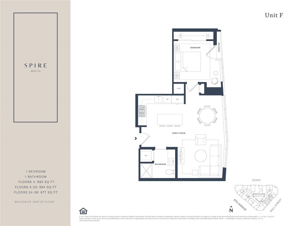 Photo of 2510 6th Avenue #2403, Seattle, WA 98121 (MLS # 2192192)