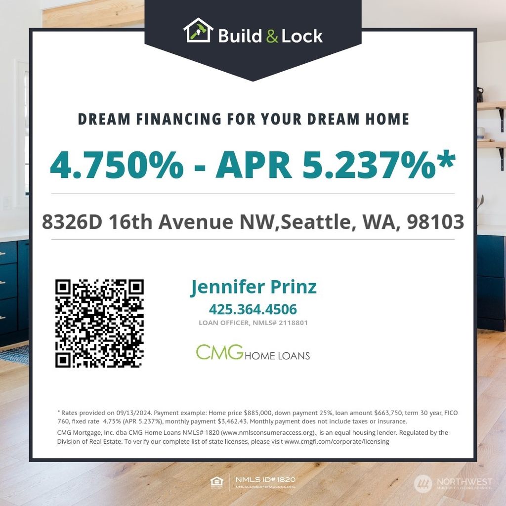 Photo of 8326 16th Avenue NW #D, Seattle, WA 98117 (MLS # 2290221)