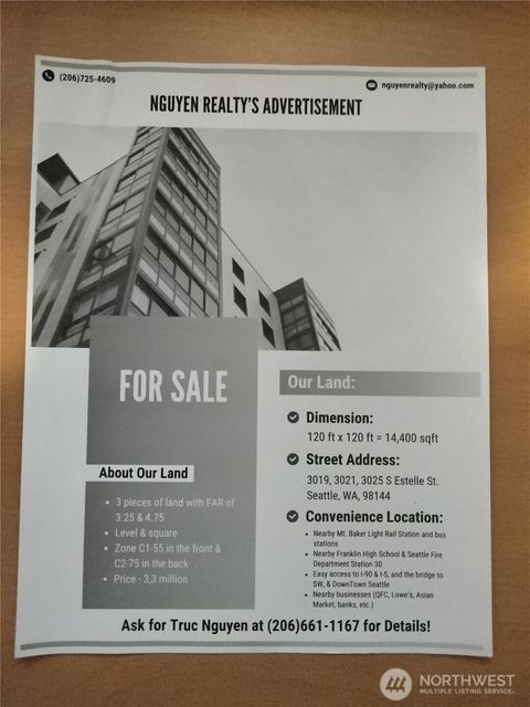 3011 S Estelle Street Seattle WA 98144