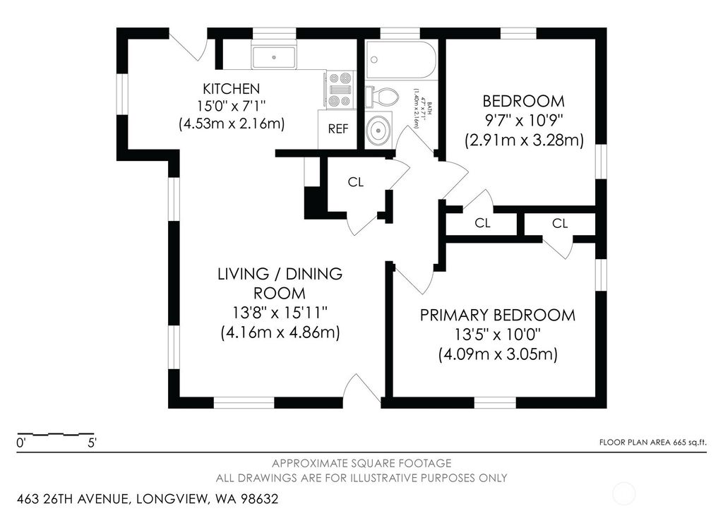 Photo of 463 26th Ave, Longview, WA 98632 (MLS # 2500151)