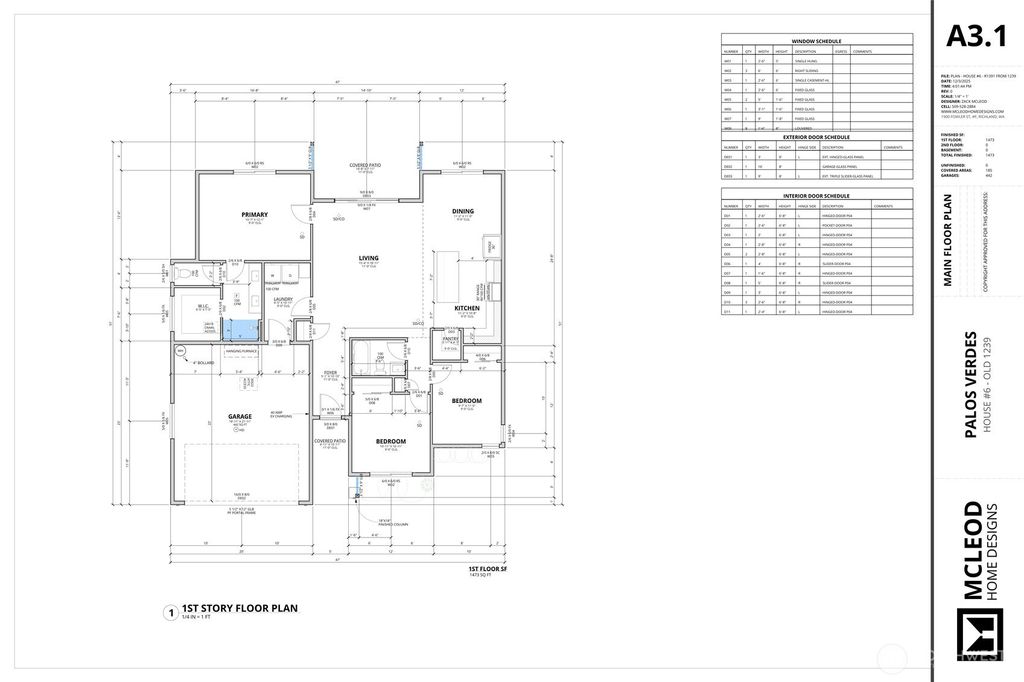 Photo of 4307 W Surf Scoter Street, Moses Lake, WA 98837 (MLS # 2502733)