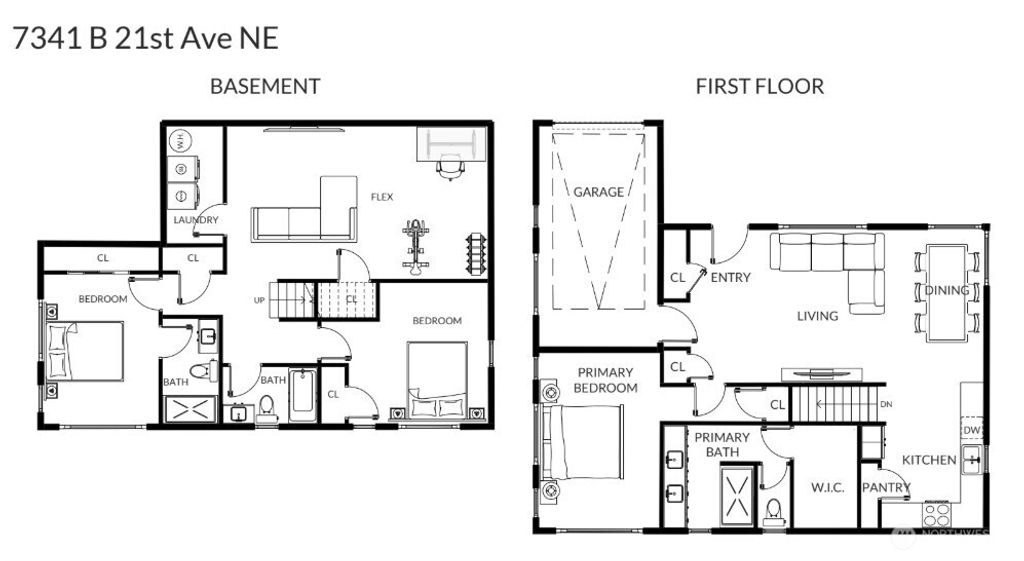 Photo of 7341 21st Avenue NE #B, Seattle, WA 98115 (MLS # 2444518)