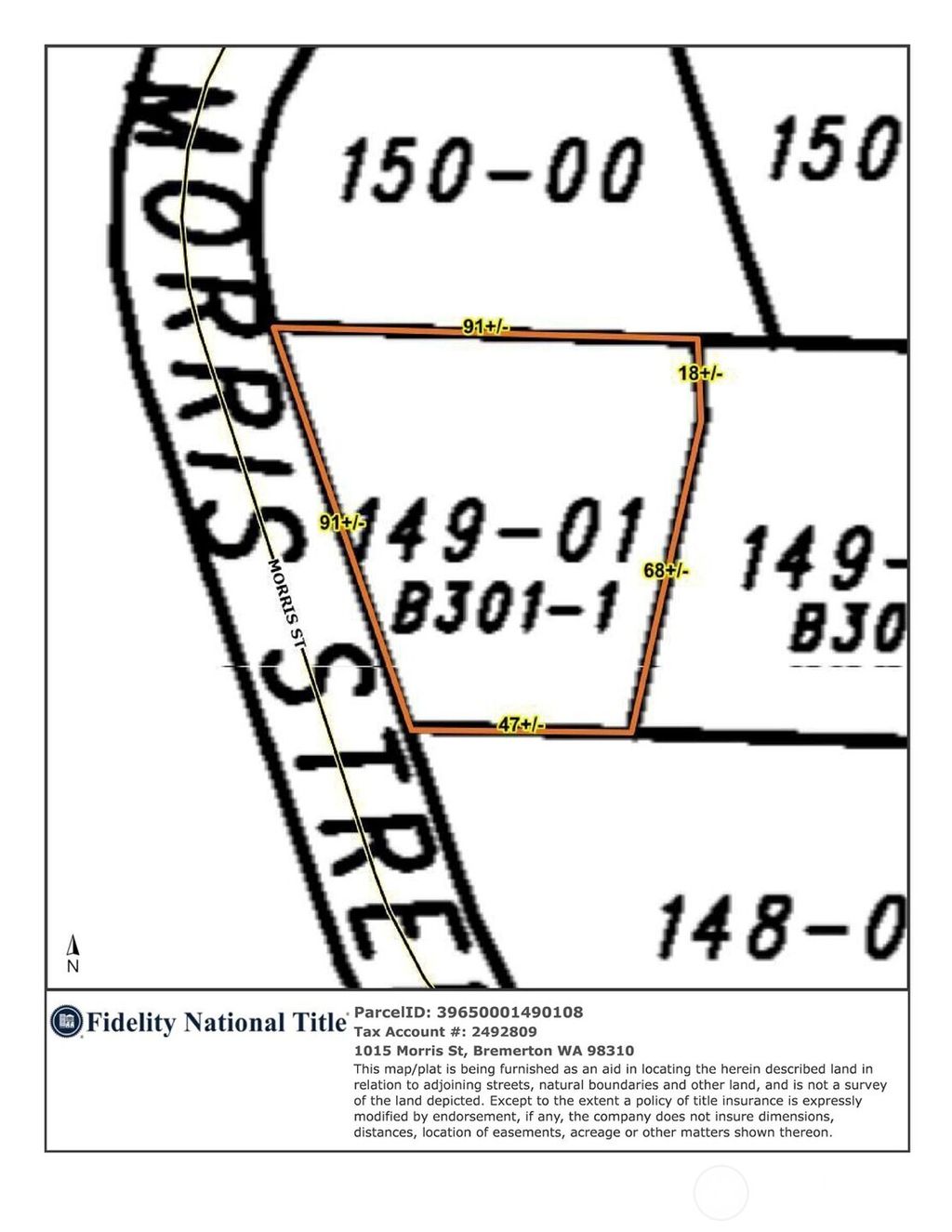 Photo of 1015 Morris Street, Bremerton, WA 98310 (MLS # 2467490)