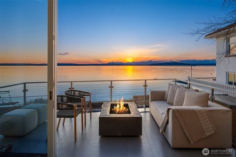 Photo of 4717 Beach Drive SW, Seattle, WA 98116 (MLS # 2500901)