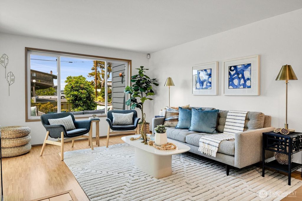 Photo of 3722 Beach Drive SW #102, Seattle, WA 98116 (MLS # 2388460)