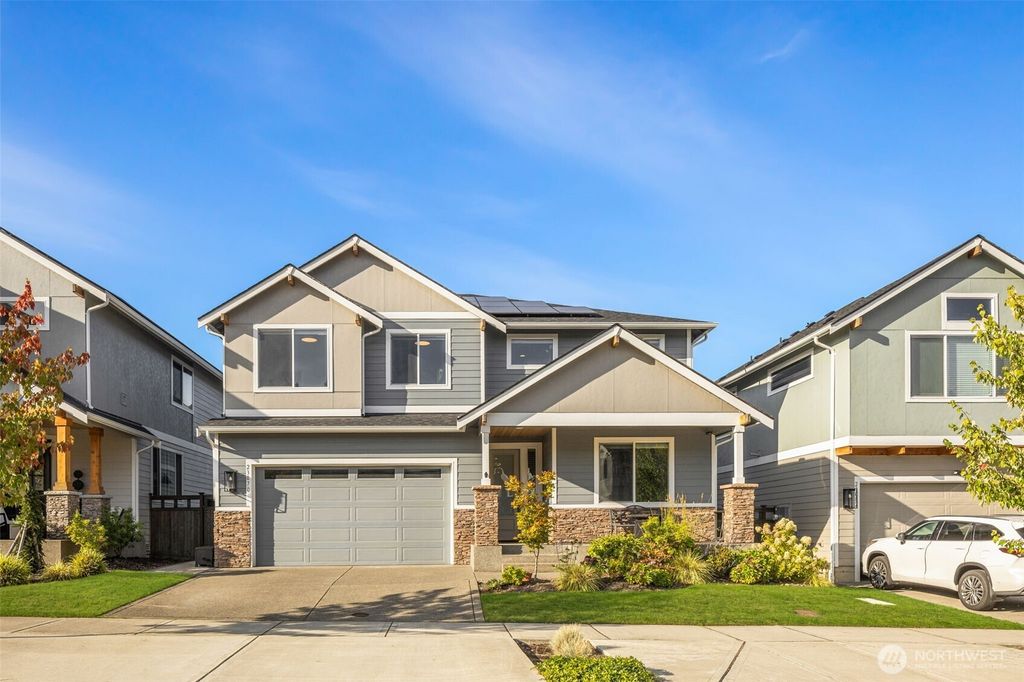 Photo of 23070 SE Evergreen Street, Black Diamond, WA 98010 (MLS # 2467658)