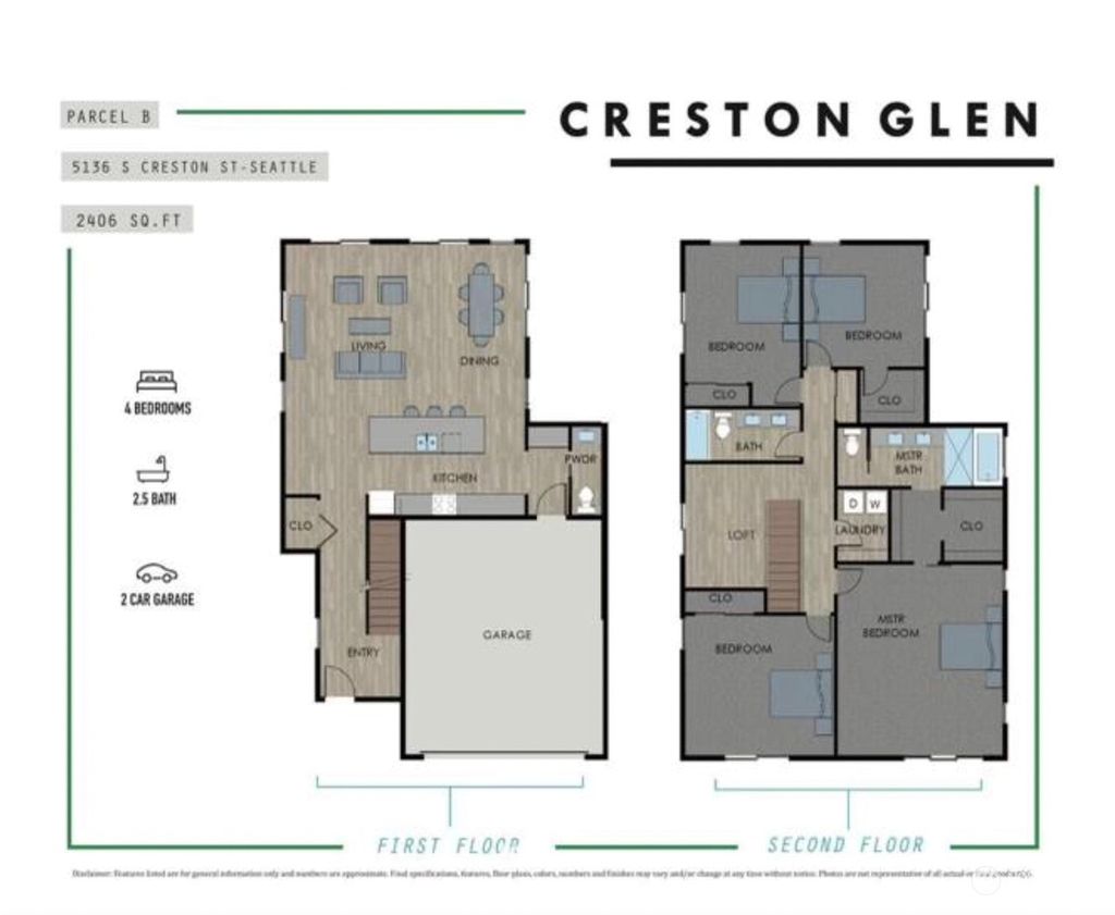 Photo of 5136 S Creston Street, Seattle, WA 98178 (MLS # 2200501)