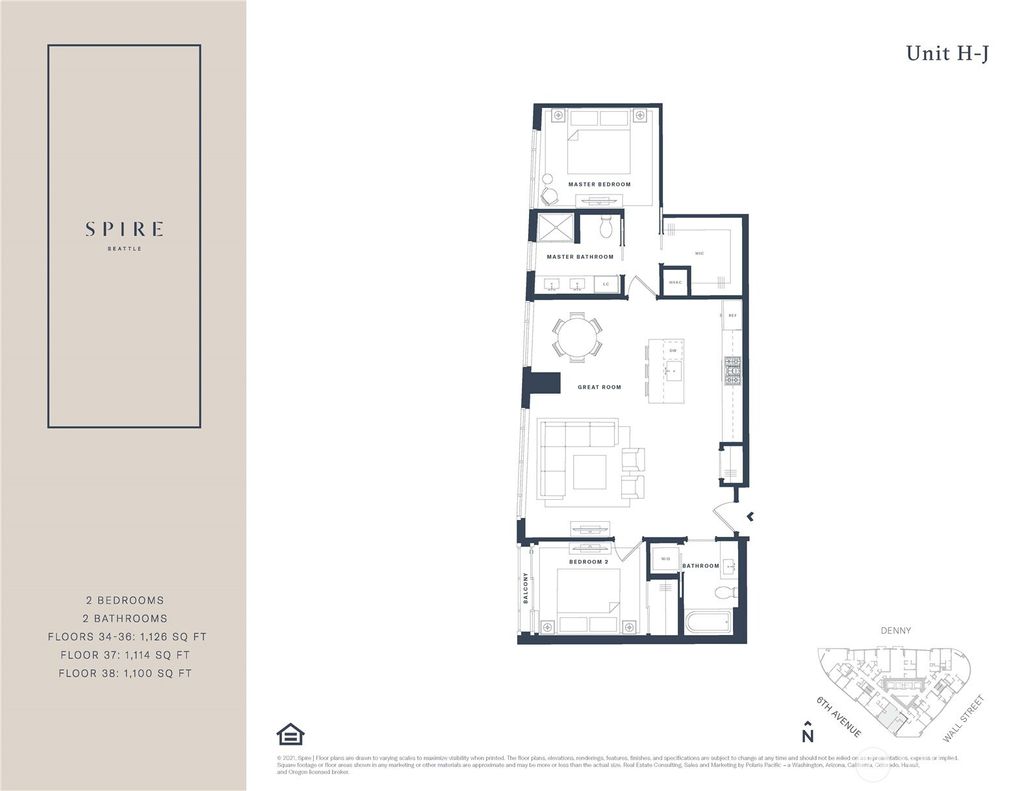 Photo of 2510 6th Avenue #3705, Seattle, WA 98121 (MLS # 2455942)