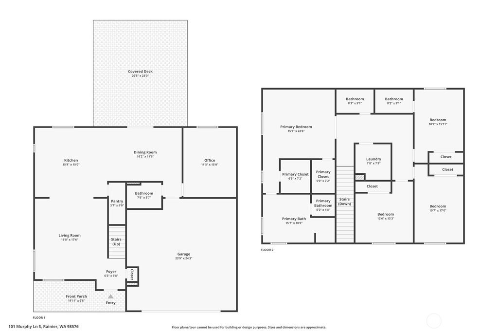 Photo of 101 Murphy Lane S, Rainier, WA 98576 (MLS # 2497200)