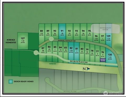Photo of 0 (Lot 94) 5441 Animal Avenue NW, Bremerton, WA 98312 (MLS # 2309787)