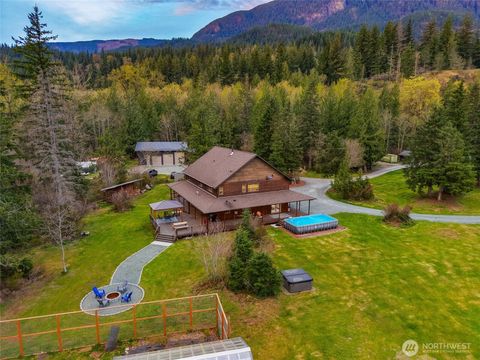 Photo of 15322 May Creek Road, Gold Bar, WA 98251 (MLS # 2496400)