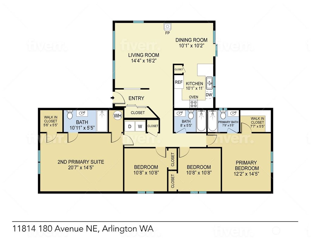 Photo of 11814 180th Avenue NE, Arlington, WA 98223 (MLS # 2053543)