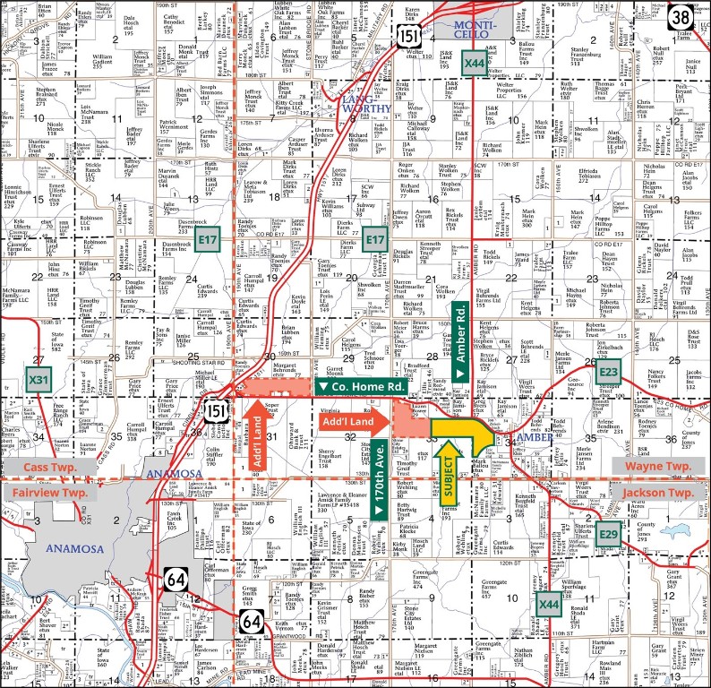 Co. Home Rd. & Amber Rd.