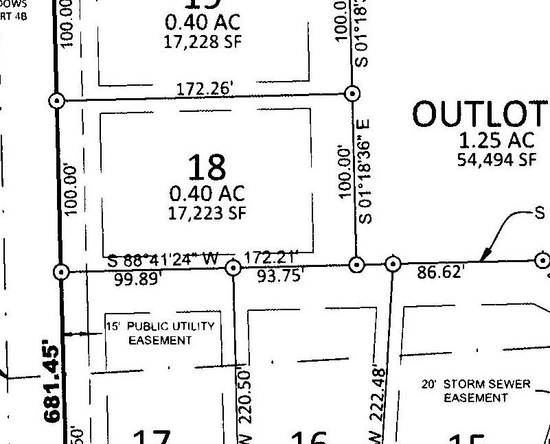 Photo 1 of 2 — Lot 18 Meadows Subdivision Part 6, West Branch, IA 52358