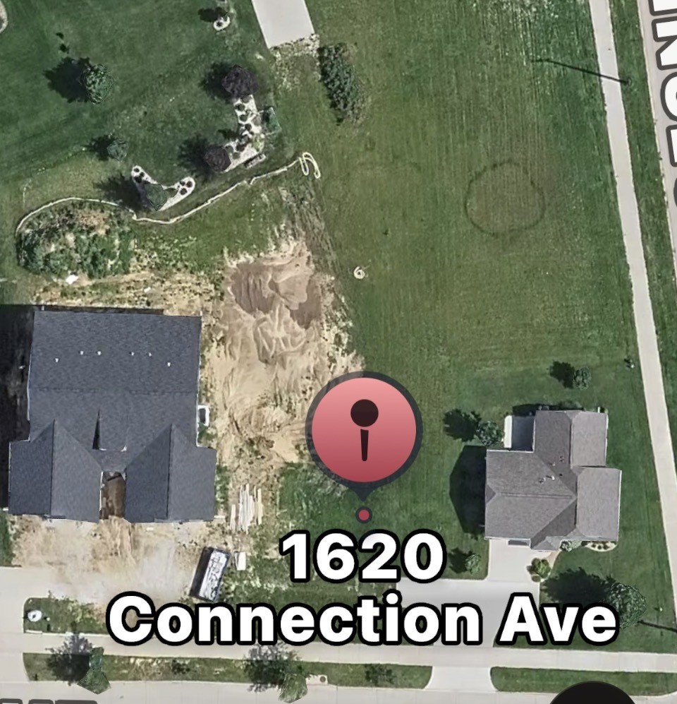 Side by side duplex on the left, patio home on the