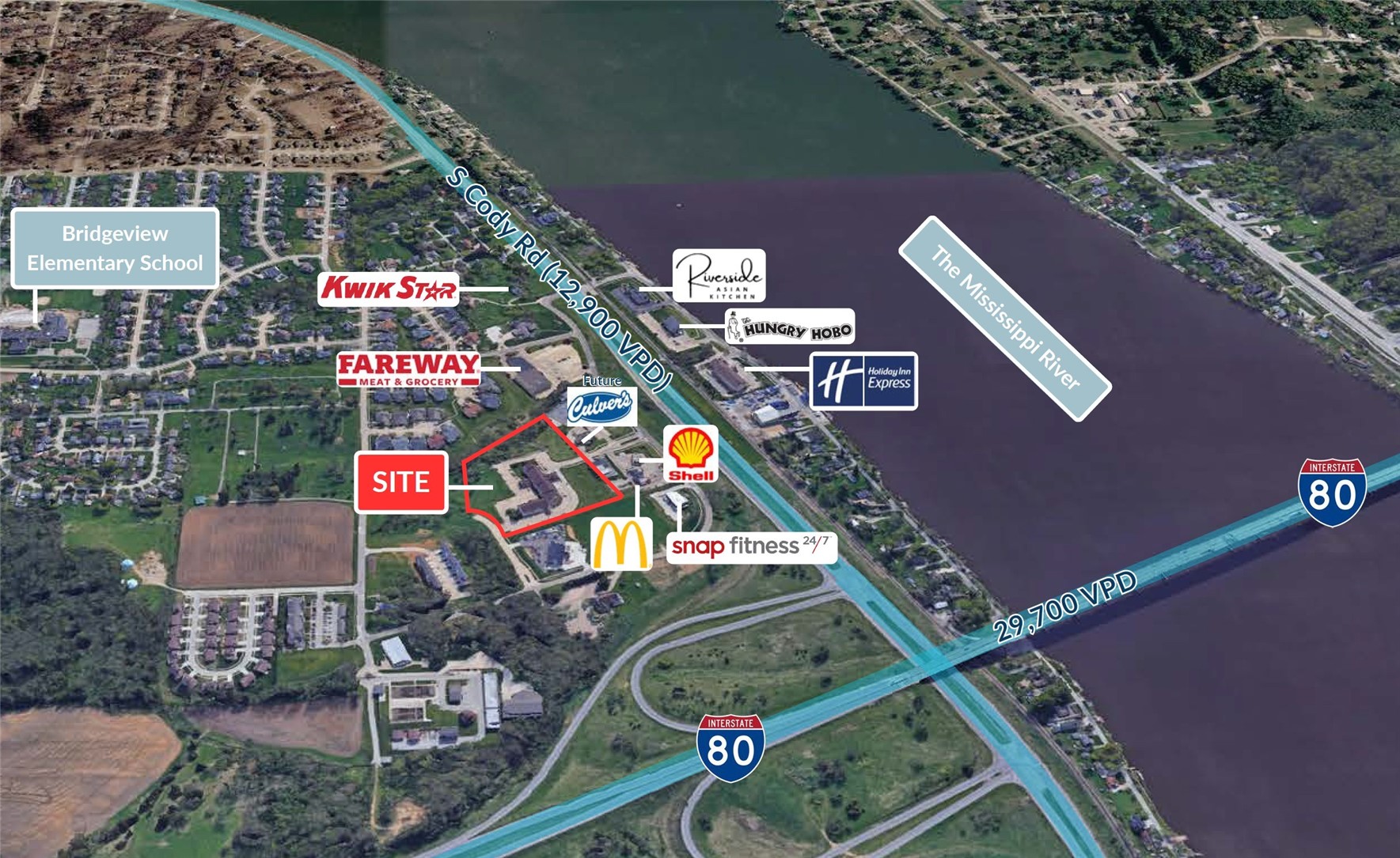 Photo 1 of 3 — 1552 Welcome Center Drive Lot 1, IA 52753