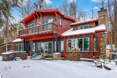 Tiny photo for 11720 Easy Street, Kewadin, MI 49648 (MLS # 1941207)